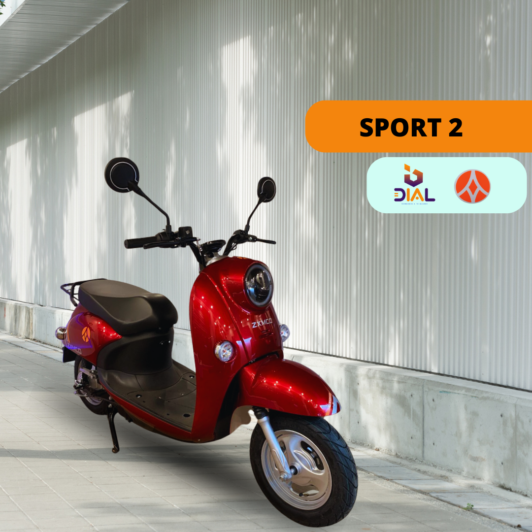 SPORT 02 ROJA MOTO ELECTRICA