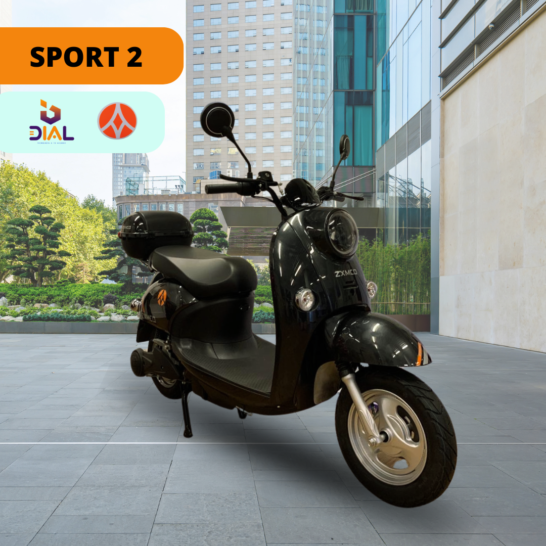 SPORT 02 NEGRA  MOTO ELECTRICA