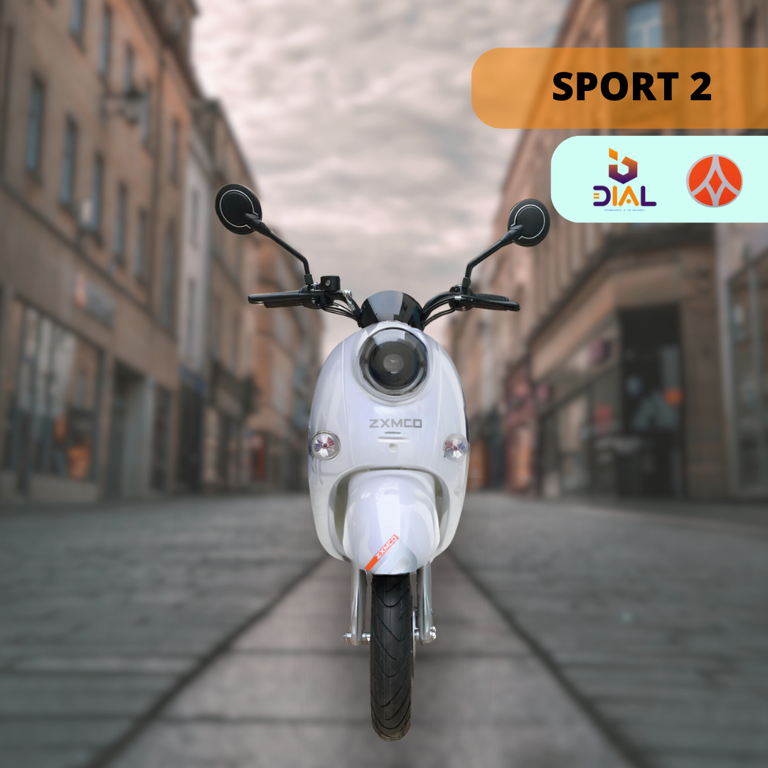 SPORT 02 BLANCA  MOTO ELECTRICA