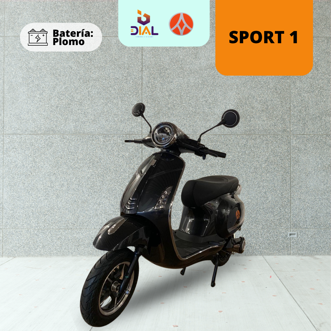 MOTO ELECTRICA SPORT 01 - NEGRA