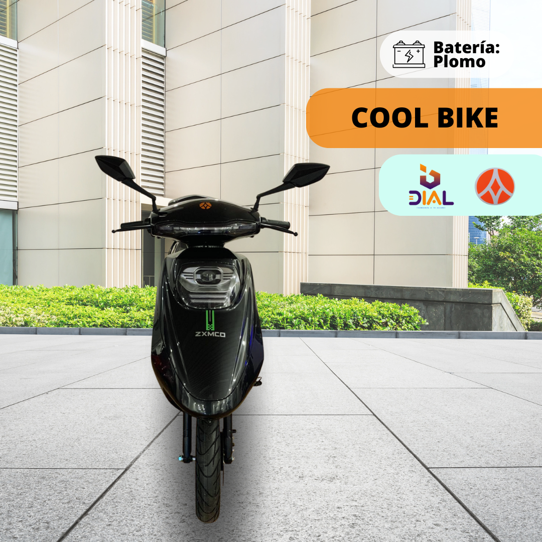 MOTO ELECTRICA COOL BIKE - NEGRA