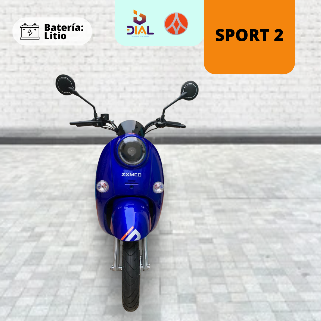 MOTO ELECTRICA SPORT 02 - AZUL