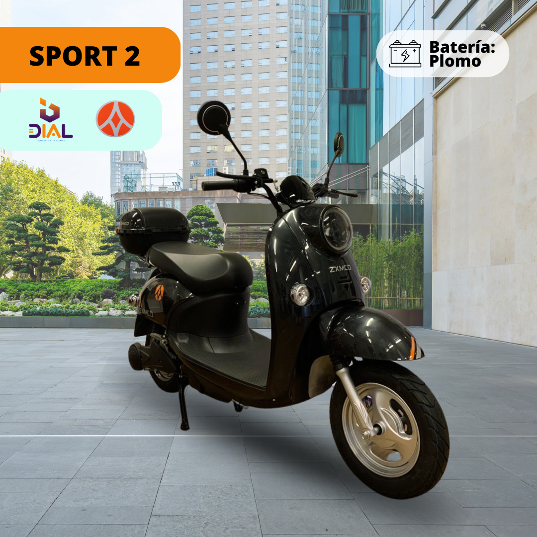 MOTO ELECTRICA SPORT 02 - NEGRA