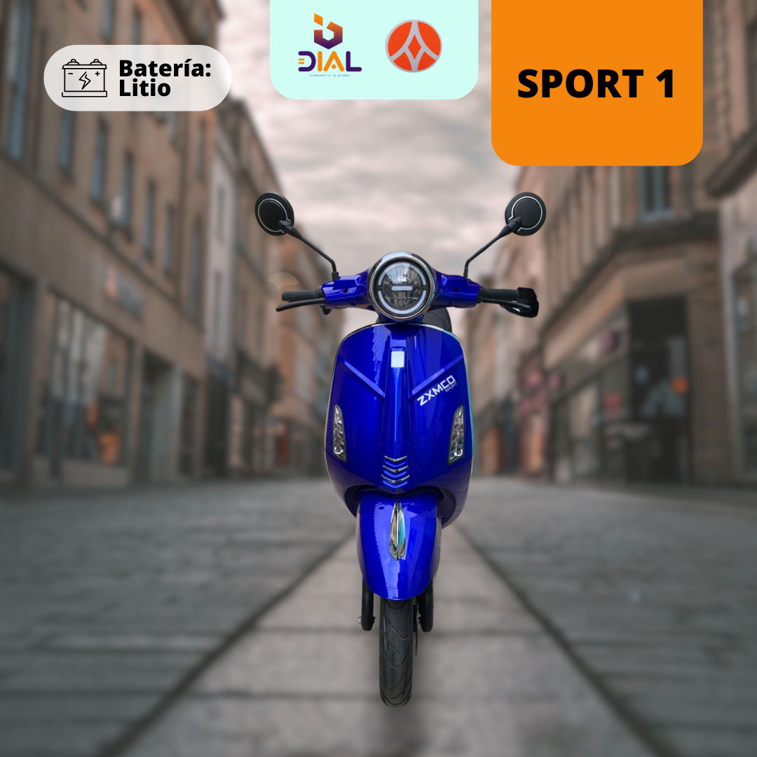 MOTO ELECTRICA SPORT 01 - AZUL