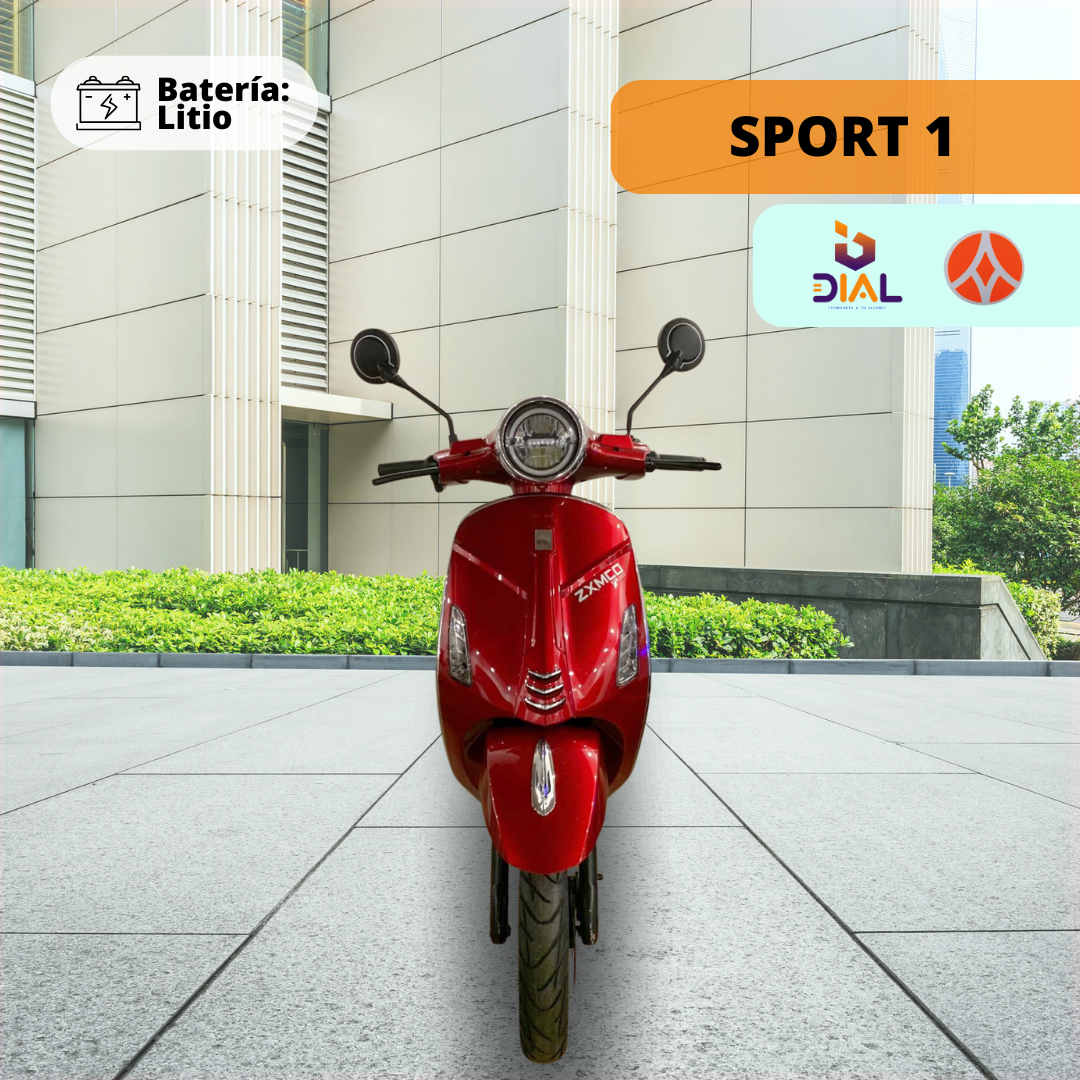 MOTO ELECTRICA SPORT 01 - ROJO