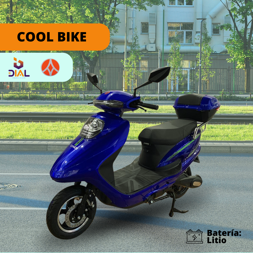 COOL BIKE AZUL MOTO ELECTRICA